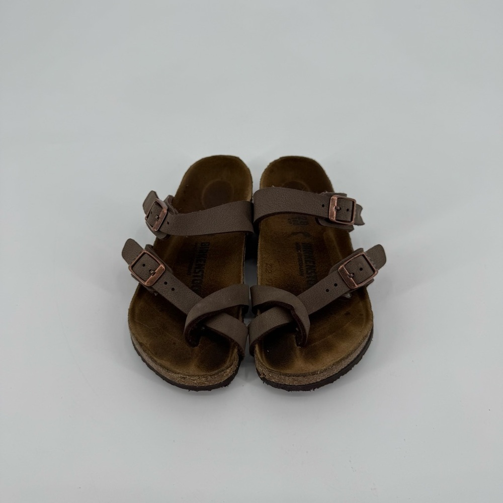 Birkenstock Kids Brown Mayari Sandals Size 28 - Picture 5 of 9